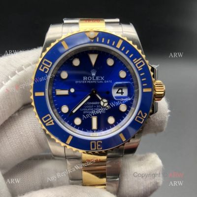 Noob V11 Rolex Blue Submariner New 41mm Replica Watches Cal.3235 Movement